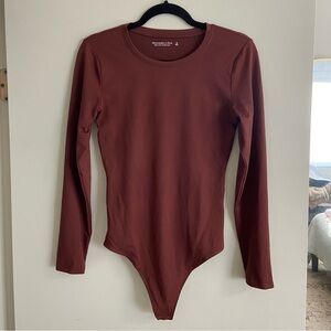 Abercrombie & Fitch Soft A&F Long Sleeve Bodysuit